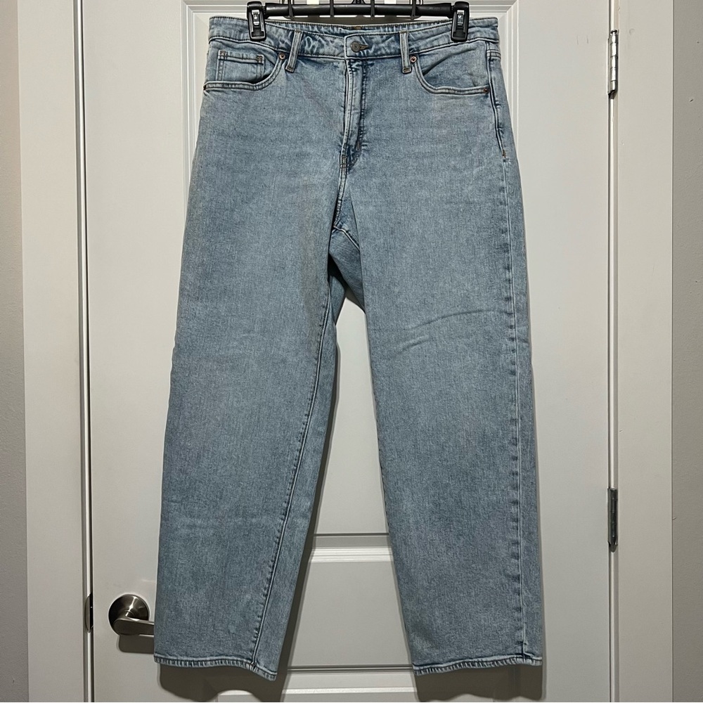 Old Navy Women’s High Rise Jeans OG Loose Secret Smooth Pockets Size 16